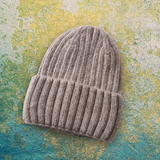 Detatchable Knit Hat + Satin