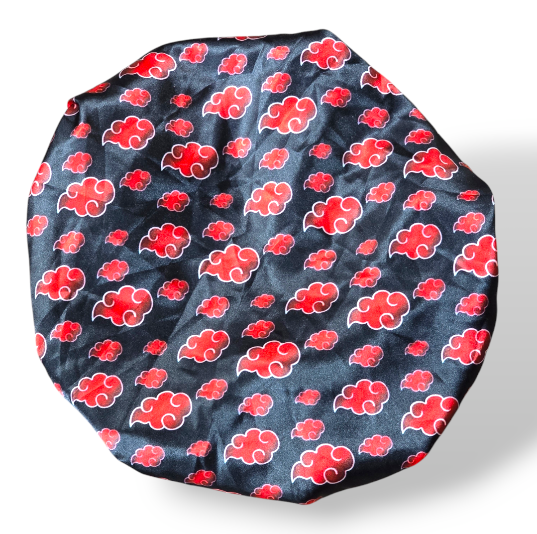 Red Cloud Satin Bonnet