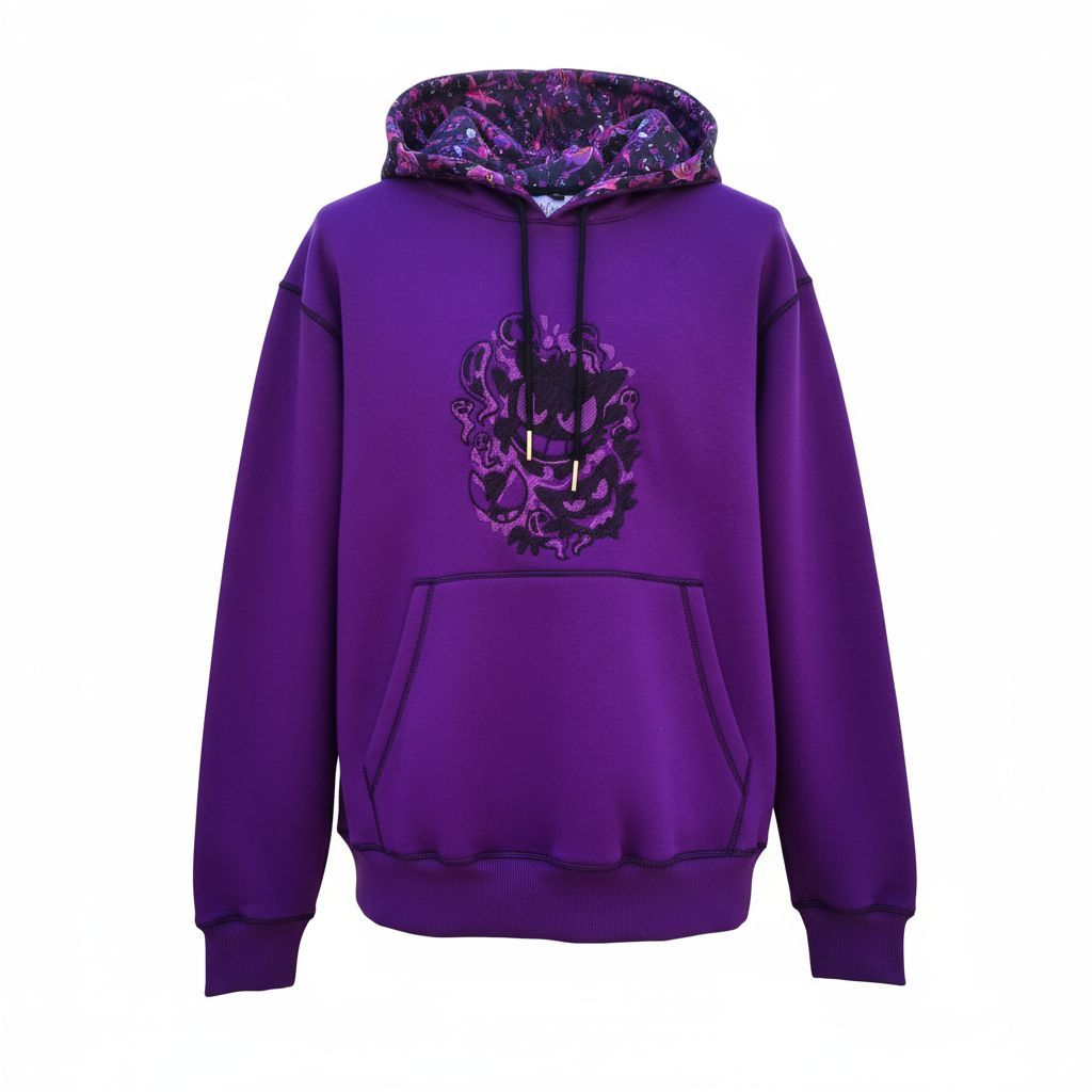 Ghostly n Mischievous Satin-lined Hoodie