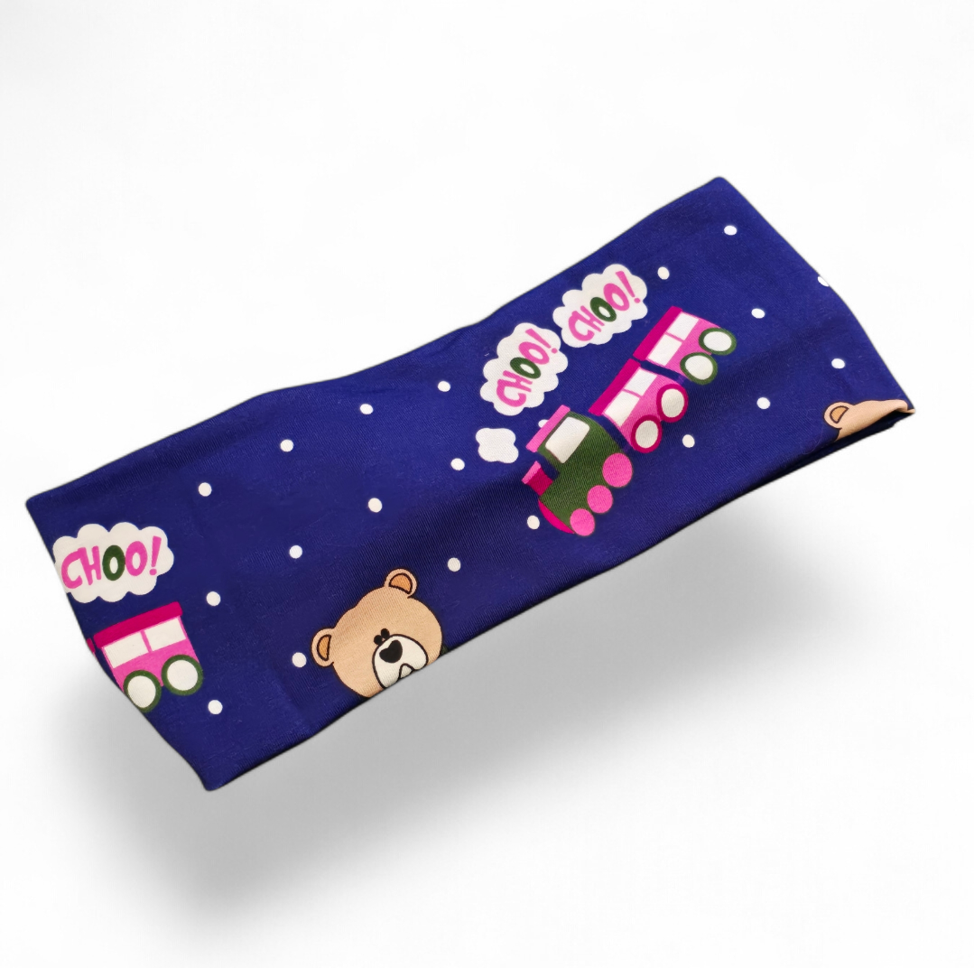 Choo Choo & Teddies Headband