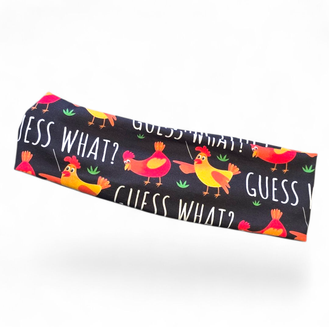 Guess What (Black)? Headband