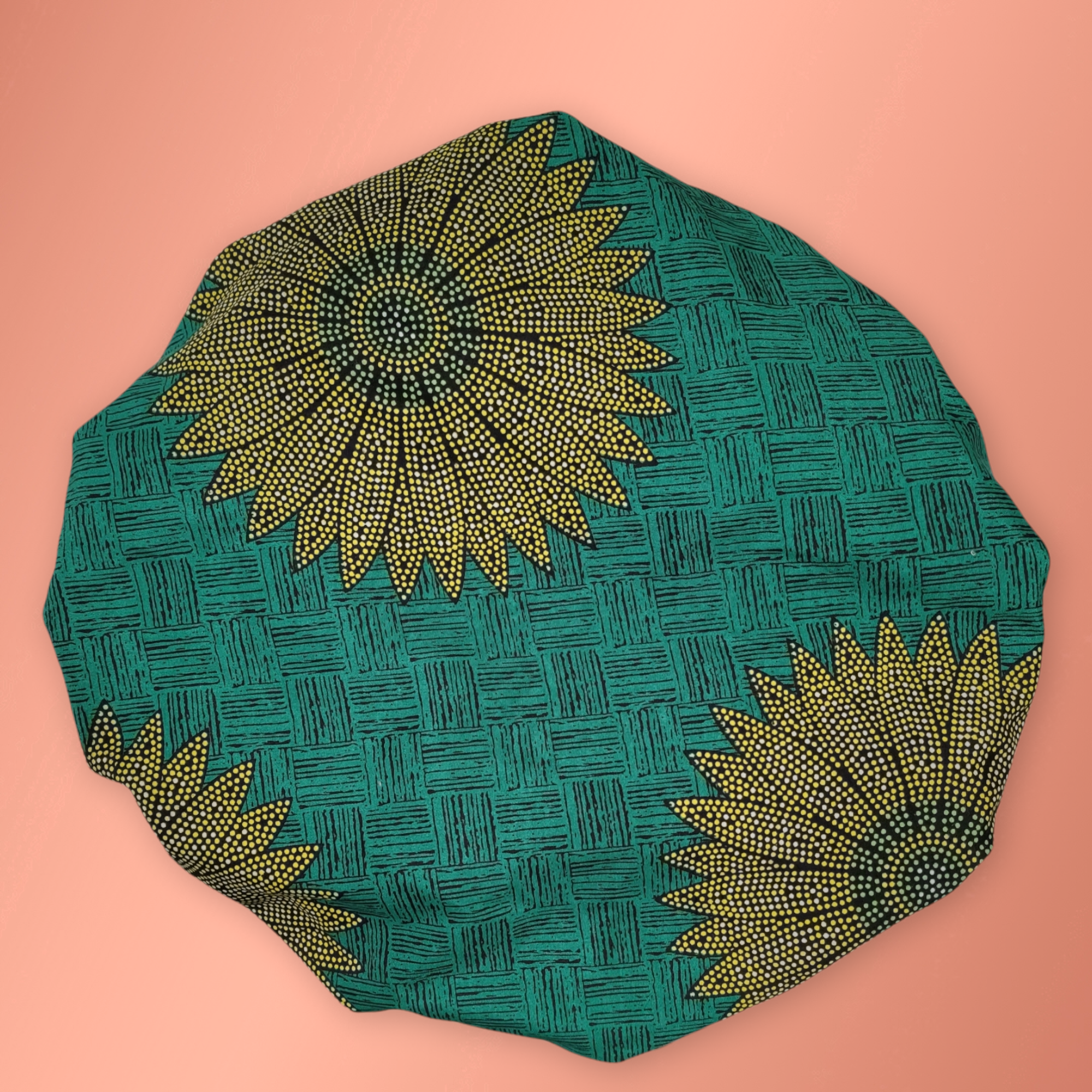 Ankara Print Bonnet