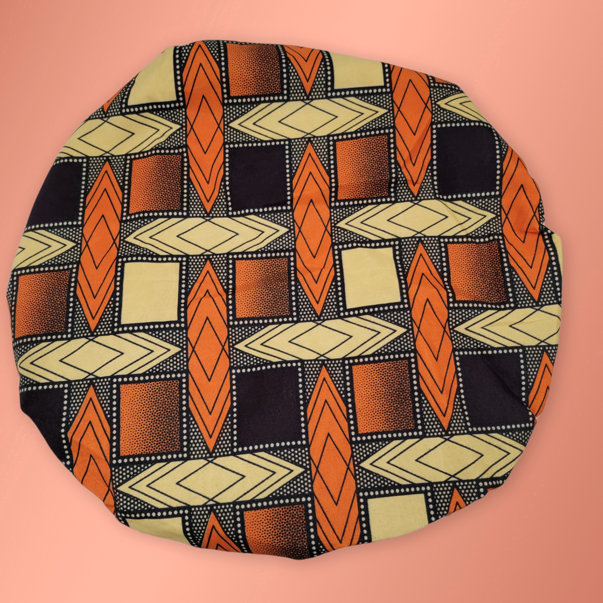 Ankara Print Bonnet