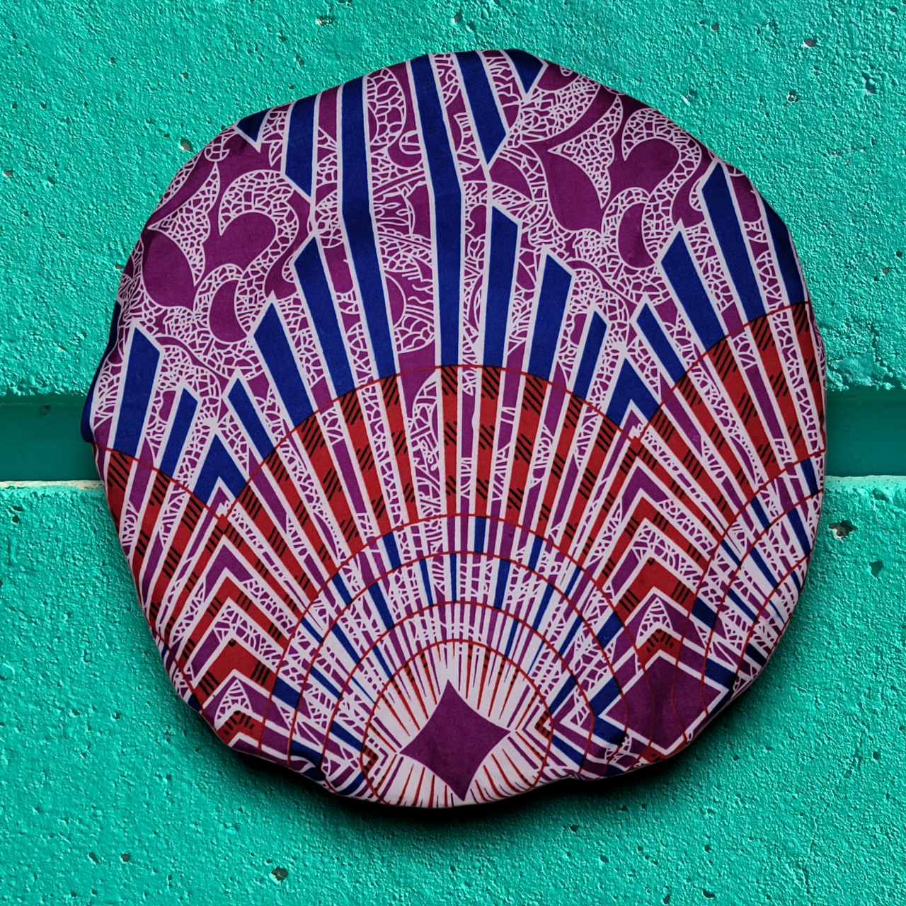 Ankara Print Bonnet