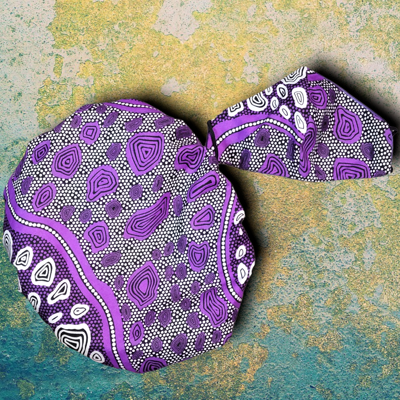 Ankara Print Bonnet