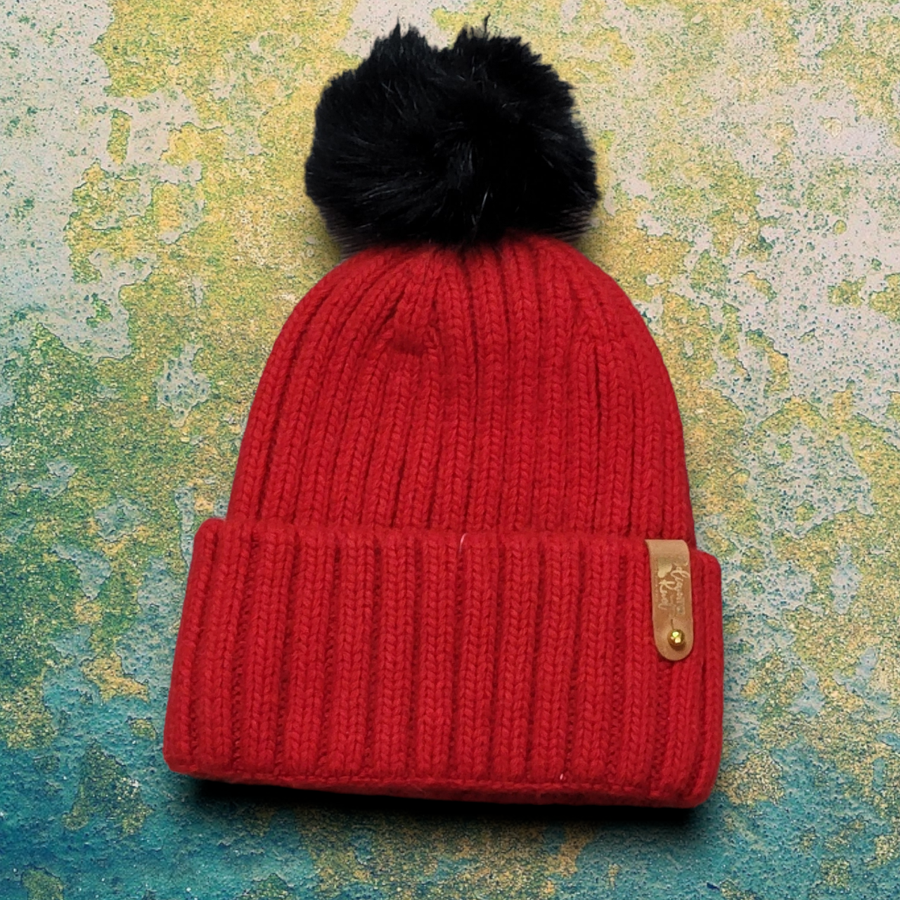 Detatchable Knit Hat + Satin